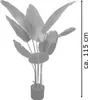 Decovego Künstlicher Bananenbaum, detailgetreue Produktbild-Vorschau 6