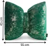 EUROFIRANY | Kissen - 55 x 45 cm - grün - dekoratives Produktbild-Vorschau 3