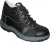A single black work boot with a gray sole is shown against a white background. Náhľad obrázku produktu