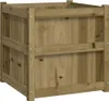 vidaXL Pflanzkübel 2 Stk. Kiefernholz Imprägniert Produktbild-Vorschau 5