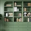 Zelfklevende, saliegroene vinylfolie voor meubels en muren Productafbeelding-voorbeeld 4
