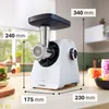Bosch Serie 4 MFWS420W, 1300 W, Weiß, 1 m, Edelstahl, 1900 Produktbild-Vorschau 7