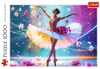 Trefl Puzzle Tanzende Ballerina 1000 Teile farbenfrohes Produktbild-Vorschau 3
