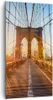 Bild auf Leinwand - Leinwandbild - New York Brücke - Produktbild-Vorschau 1