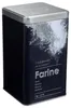 Contenitore per farina, 1 kg, metallo, nero Anteprima dell’immagine prodotto 1