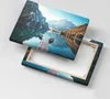 Boote auf dem See – Leinwandbild Wandbild – 30x20 cm – Produktbild-Vorschau 5