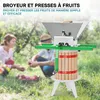 Set Wiltec da 6L in legno di faggio, comprensivo di panno Anteprima dell’immagine prodotto 2
