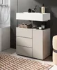 Waschbeckenunterschrank "Larik" in Kaschmir Badezimmer Produktbild-Vorschau 4