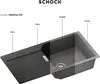 Schock Einbauspüle Formhaus D-100S A Onyx - Auflagespüle Produktbild-Vorschau 11