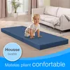 ELONEO Matelas pliant 65x195x9cm, Matelas pliant enfants Voir les images du produit 6