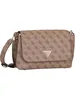 GUESS Damen Umhängetasche Meridian Latte Logo : beige-26 Produktbild-Vorschau 30