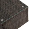 BEAUTYSOFA | SEVILLA Polyrattan Gartenlounge Braun – Produktbild-Vorschau 16