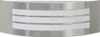 vidaXL Außenwandleuchte 2 stk. Silber 32 x 10 x 10 cm Produktbild-Vorschau 5