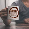 Kaffeebecher mit Spruch: Kaffee weil es für Bier zu früh Produktbild-Vorschau 2