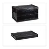 relaxdays Klappbox 60,0 l schwarz 58,5 x 39,5 x 32,5 cm Anteprima dell’immagine prodotto 9