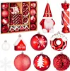 BRUBAKER 64 pcs. Décorations pour l'arbre de Noël - Boule Voir les images du produit 1