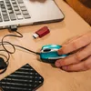 Verbatim USB Maus Go Mini Optical Travel caribbean Blue Produktbild-Vorschau 13