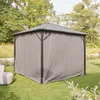 HOME DELUXE - Rideaux Pavillon solaire LED AZUR - Couleur Voir les images du produit 2