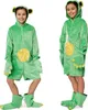 Two children wearing green frog costumes against a white background. Produktbild-Vorschau