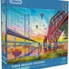 Gibsons Puzzle Three Bridges Crossing 1000 Teile Schottland Voir les images du produit 4