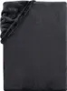 A folded dark gray blanket with a plush trim is shown. Produktbild-Vorschau