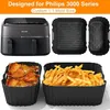 Airfryer Zubehör für Philips Airfryer Dual Basket 3000 Produktbild-Vorschau 2