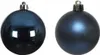 Weihnachtskugeln Glas 8cm 16 Stück - Nachtblau Produktbild-Vorschau 3