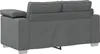 vidaXL Sofa 2 stk. Dunkelgrau Stoff Produktbild-Vorschau 6
