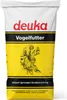 A bag of bird food with an illustration of birds on it. Produktbild-Vorschau