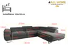 4ALLHOME Ecksofa Luna mit Schlaffunktion, Couch, Sofa mit Produktbild-Vorschau 7