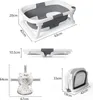 Baignoire de bébé Baignoire de bébé pliable avec Voir les images du produit 8