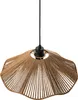 BELIANI prírodná závesná lampa ručne vyrobený papier Náhľad obrázku produktu 5