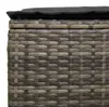 vidaXL Tabourets de jardin, lot de 2, gris et gris foncé, Voir les images du produit 7