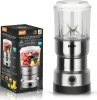 2-in-1 Elektrischer Mini Standmixer – 300W Edelstahl Produktbild-Vorschau 2