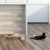 Stazione di alimentazione per gatti Relaxdays con vaschetta Anteprima dell’immagine prodotto 2