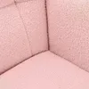 CDGlobal Schaukelstühle Teddystoff, Gemütlicher Teddy Produktbild-Vorschau 9