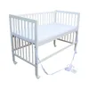 Kinderbett - Beistellbett - Babybett 120x60cm mit Matratze, Produktbild-Vorschau 6