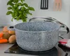 8dílná sada granitových pánví Sada nádobí s mramorovým Náhled obrázku produktu 10
