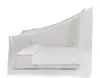 Deconet Moskitonetz Attick - WEISS - L200cmx B200cm x Produktbild-Vorschau 1