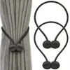 Verk 01848 Magnetická spona na závěsy 2 ks černá Náhľad obrázku produktu 6