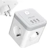 VOOMY 7-in-1 Mehrfachstecker – Steckdosenadapter 4-Fach mit Produktbild-Vorschau 1