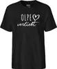 Huuraa Herren T-Shirt Olpe verliebt L Black Bio Baumwolle Produktbild-Vorschau 2