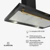 Klarstein Okap kuchenny 90cm, Okap wyciągowy z diodami RGB Podgląd zdjęcia produktu 6