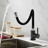 Delvant FLEX Küchenarmatur Wasserhahn Küche mit Flexibler Produktbild-Vorschau 6