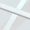 vidaXL Schiebetür Weiß 90x205 cm Hartglas und Aluminium Produktbild-Vorschau 1