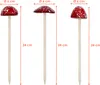 Décoration en grès Champignon à planter dans le jardin 24 x Voir les images du produit 2