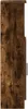 A side view of a wooden cabinet with a rustic finish. Anteprima dell’immagine prodotto