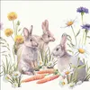 Ambiente Servietten Karottenleckerli 33x33cm Produktbild-Vorschau 1