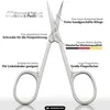 marQus Nagelschere Edelstahl – handgeschliffen – Hautschere Produktbild-Vorschau 2