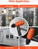 Collage showing different applications of a hydraulic knockout punch tool. Náhled obrázku produktu